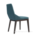 Modern Fabric Upholstery Dining Chairs with Armrests